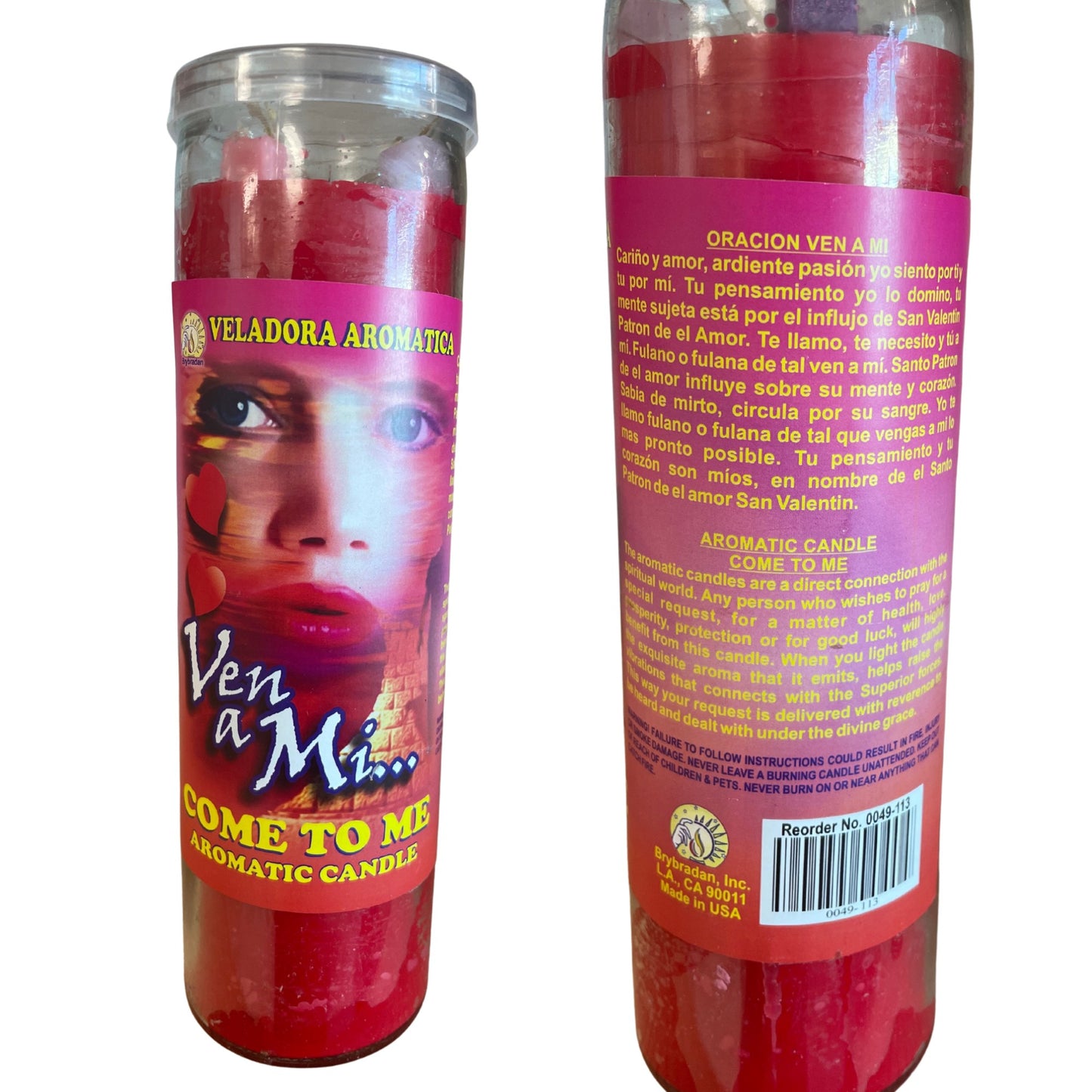 Prepared Cocktail Candle - Intention Candle - Prayer Candle - Scented - Veladora Preparada