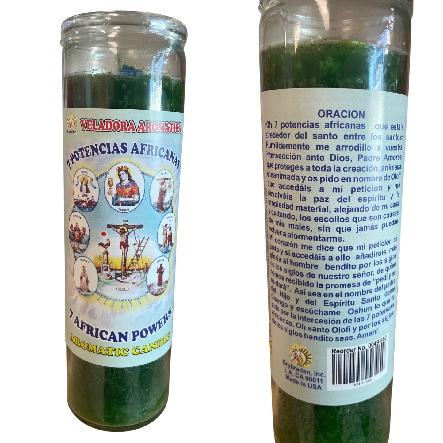 Prepared Cocktail Candle - Intention Candle - Prayer Candle - Scented - Veladora Preparada