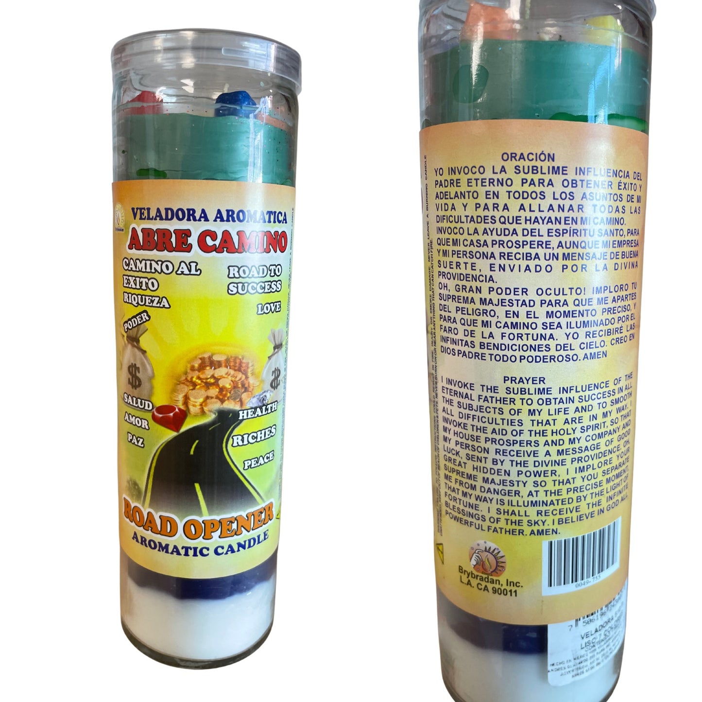 Prepared Cocktail Candle - Intention Candle - Prayer Candle - Scented - Veladora Preparada