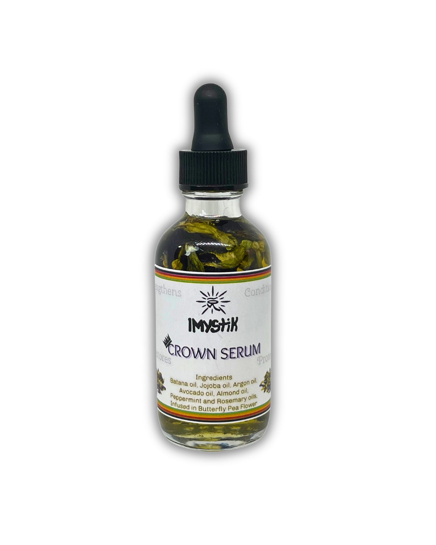 Crown Serum - Organic Hair Oil To Help Regrow Hair, Helps With Alopecia, Ichy Scalp, Dandruff, Balding, Beard Oil, All Natural Ingredients,