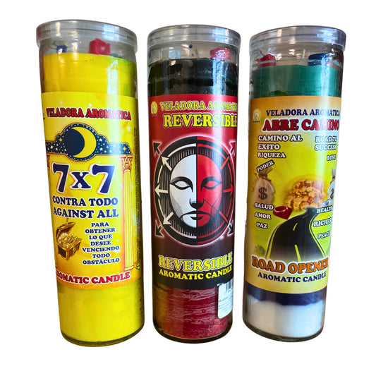 Prepared Cocktail Candle - Intention Candle - Prayer Candle - Scented - Veladora Preparada