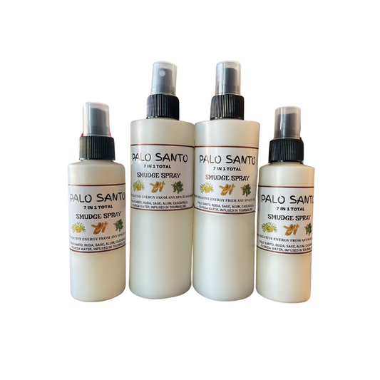 Palo Santo Smudge Spray - Cleansing - 7 in 1 Total Protection