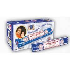 NAG CHAMPA INCENSE - BOX OF 12 PACKS OF 15 STICKS IN EACH PACK